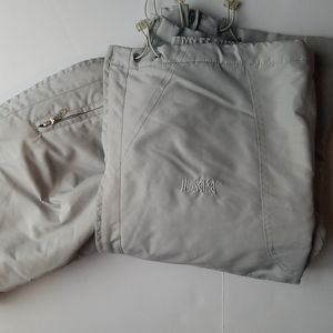 Ski Pants- Bombshell Light Grey Ski Pants